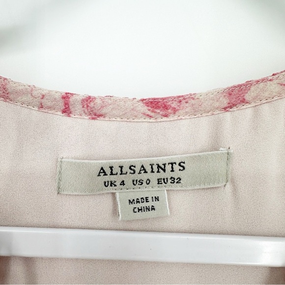 All Saints Flora Rosa Playsuit - Picture 5 of 9